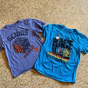 Kids Gamer/Minecraft shirts